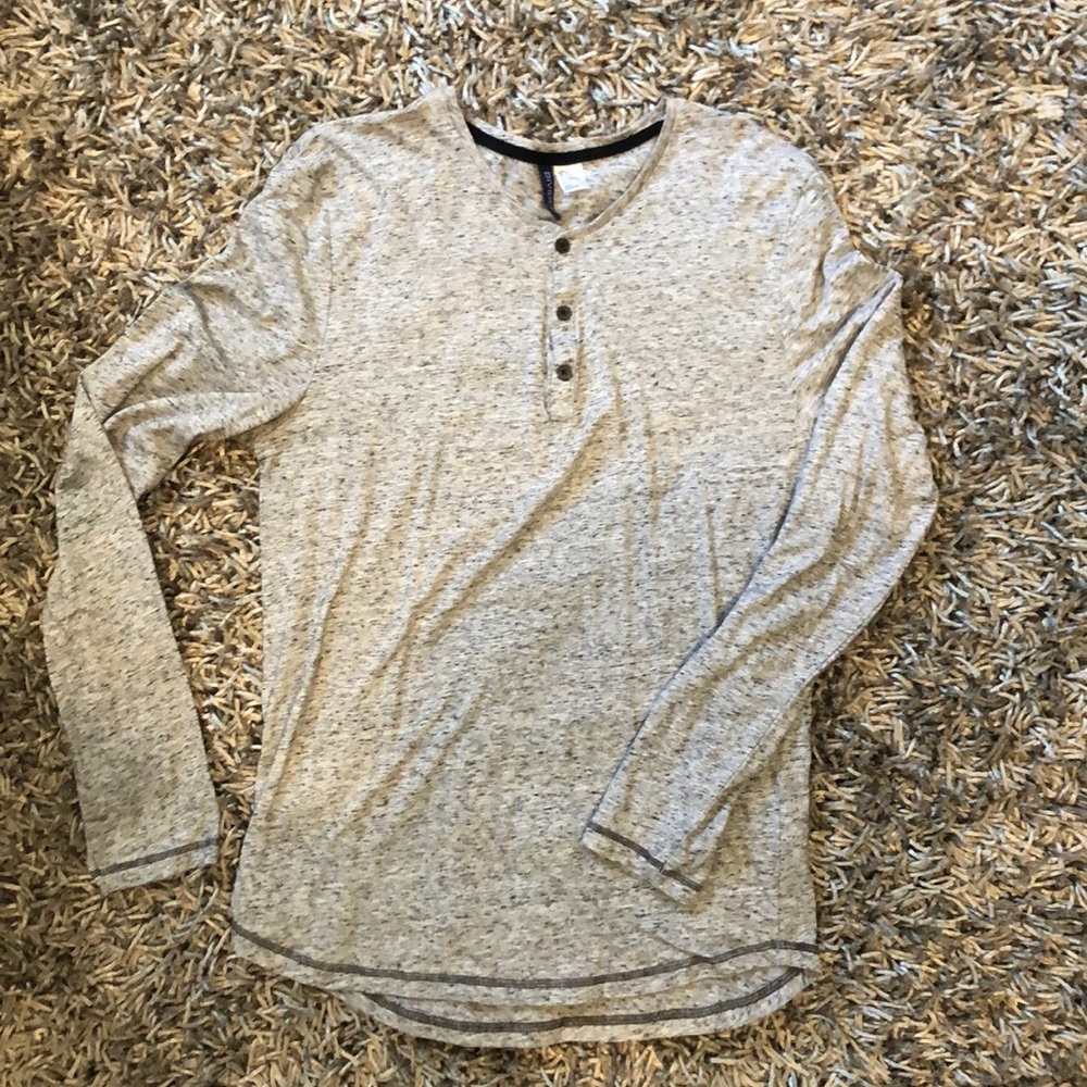 Men long sleeve tee shirt